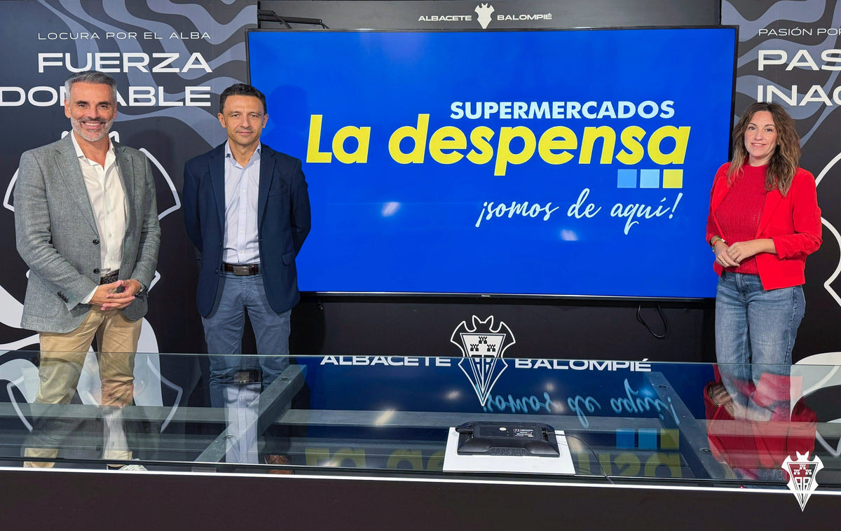 La Despensa Supermercados renueva su patrocinio con la Fundación Albacete Balompié