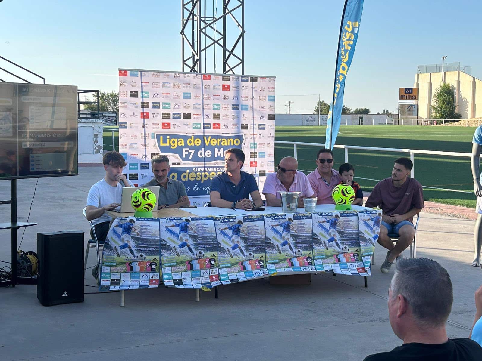 Llega la I Liga de Verano F7 de Mora de La Despensa Supermercados