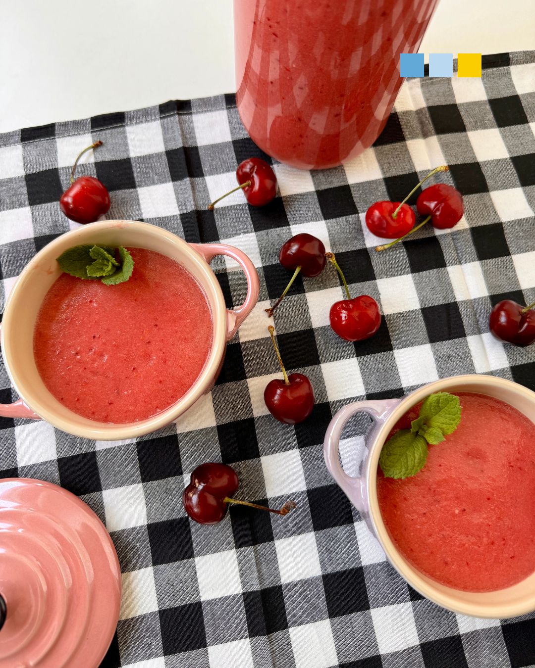 Gazpacho de cerezas
