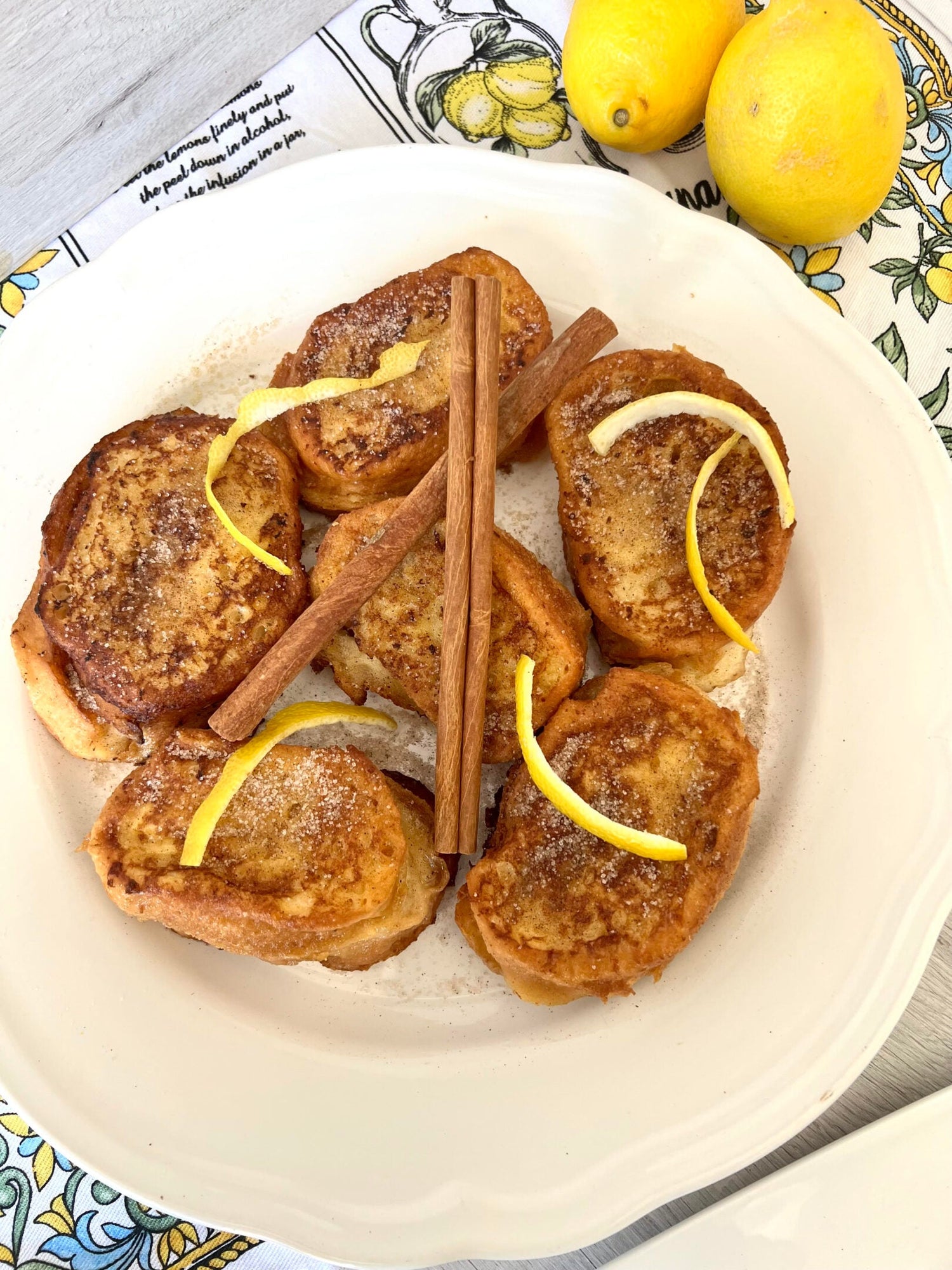 Torrijas rellenas de natillas