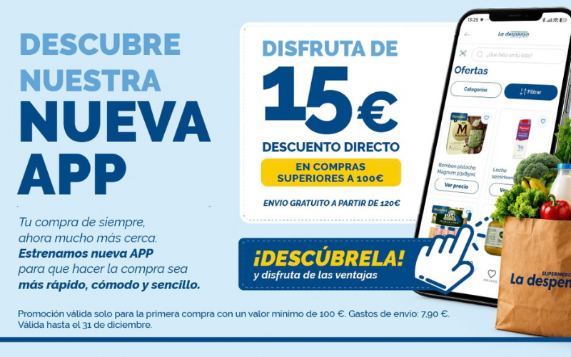 La Despensa Supermercados apuesta fuerte por el comercio digital y estrena nueva app