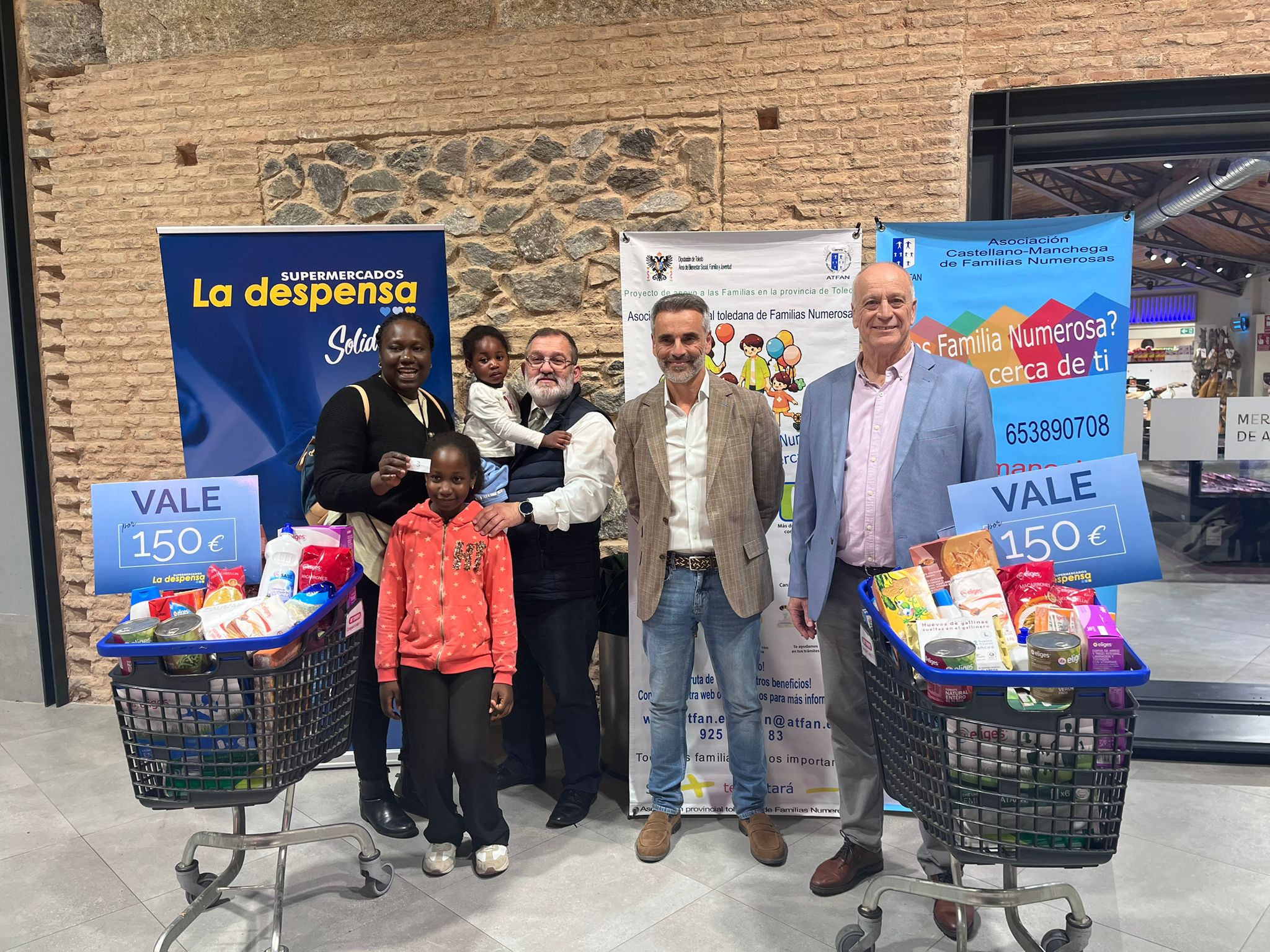 La Despensa Supermercados y Ecofamilia renuevan su acuerdo con ATFAN