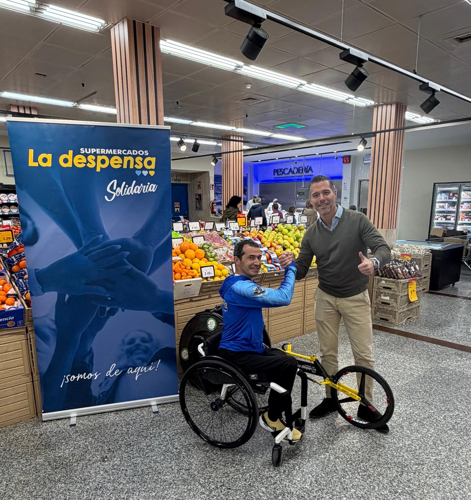 La Despensa Supermercados renueva su apoyo al atleta paralímpico Omar Ortiz en su camino hacia Los Ángeles 2028