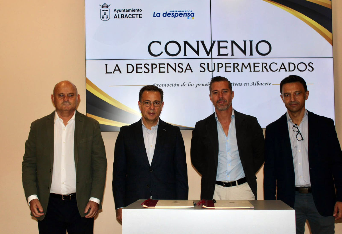 La Despensa Supermercados renueva su acuerdo como proveedor oficial del IMD de Albacete