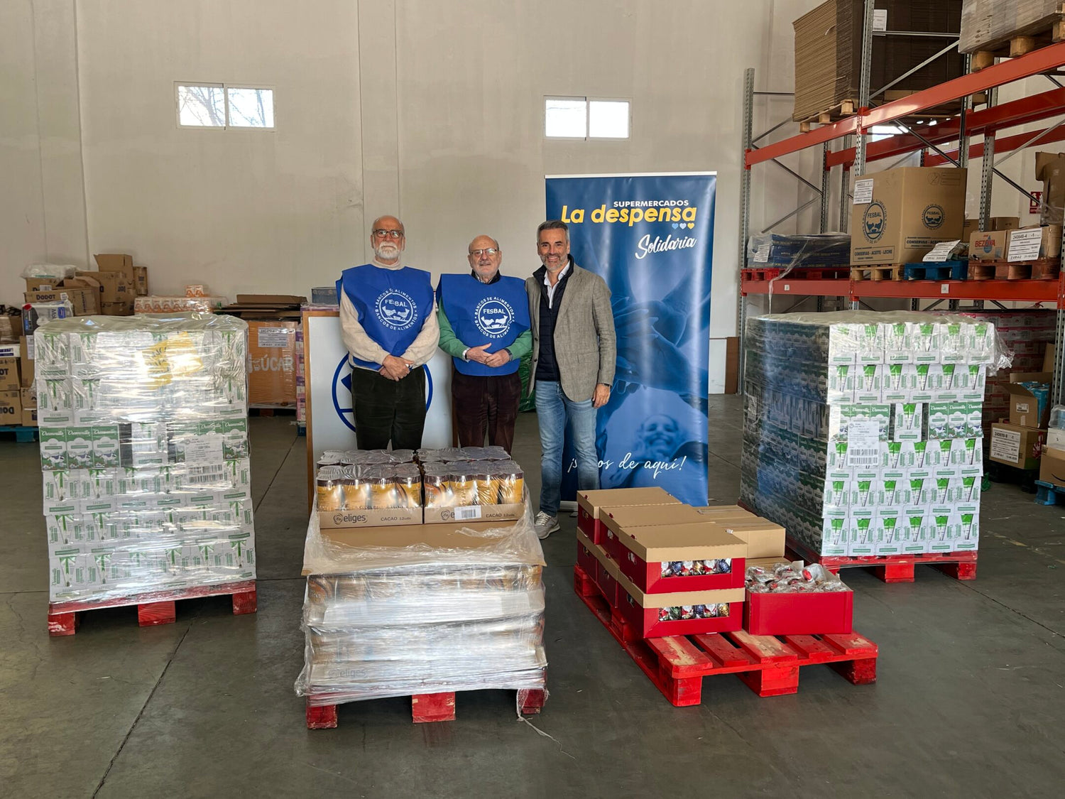 La Despensa Supermercados dona 2.000 kilos de alimentos al Banco de Alimentos de Toledo