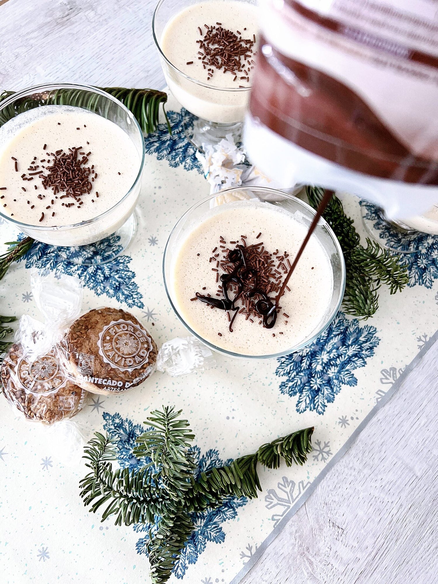 Receta de mousse de polvorón