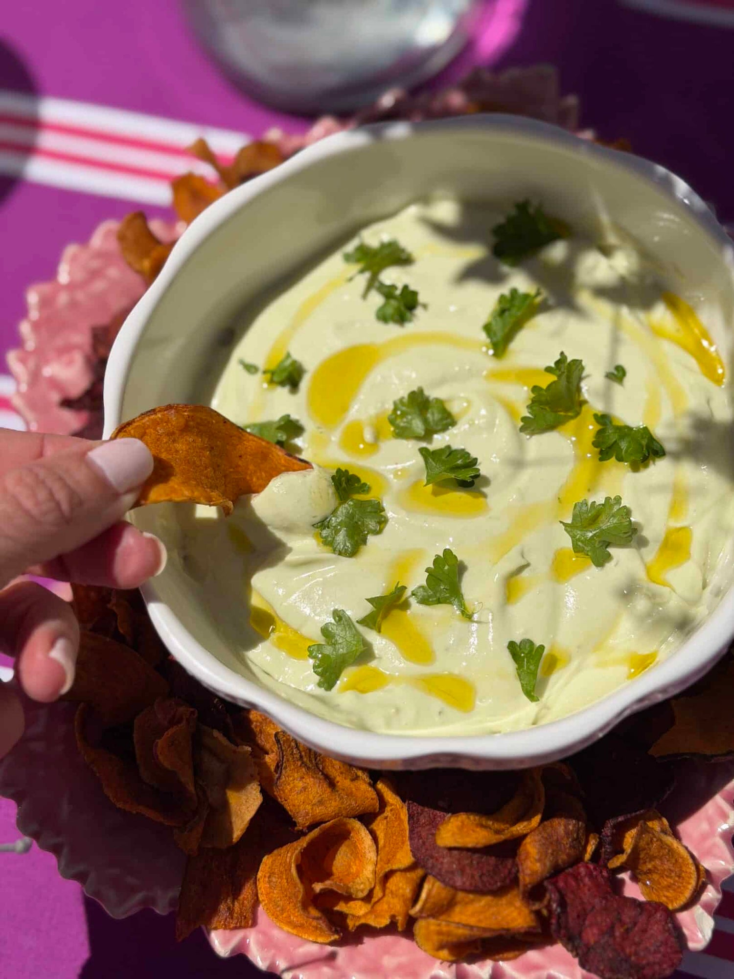 El dip más fresco y fácil para tus aperitivos de verano