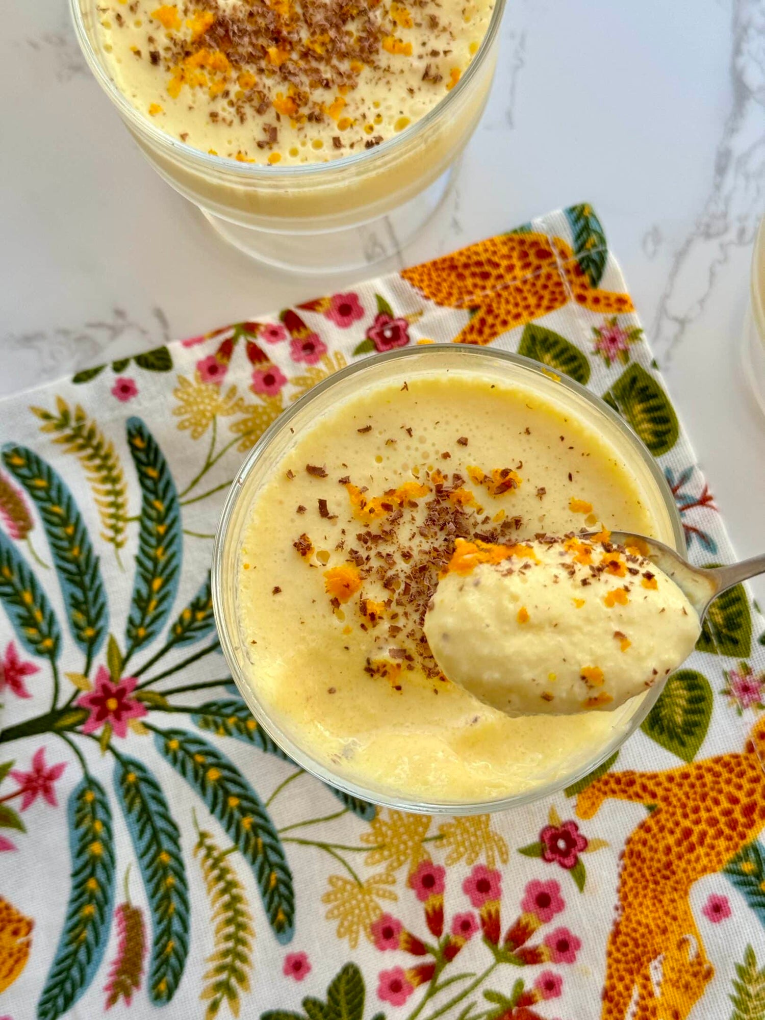 Mousse de naranja