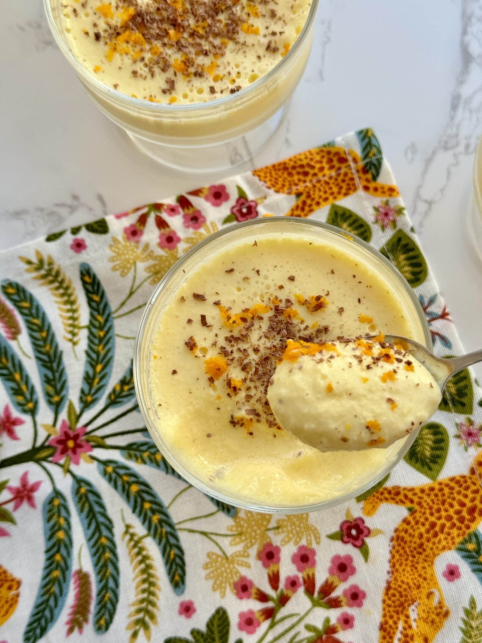 Mousse de naranja