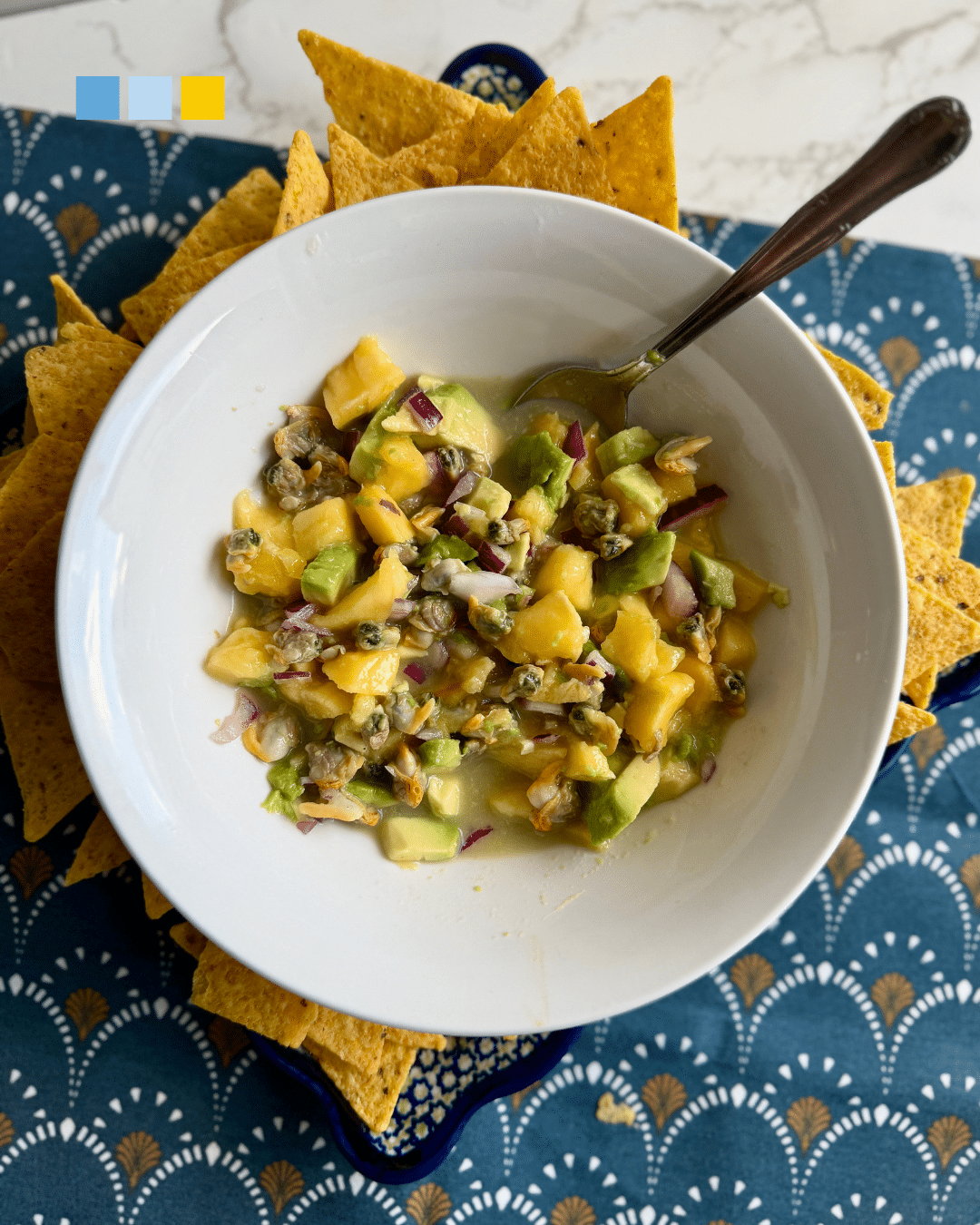 Ceviche de berberechos