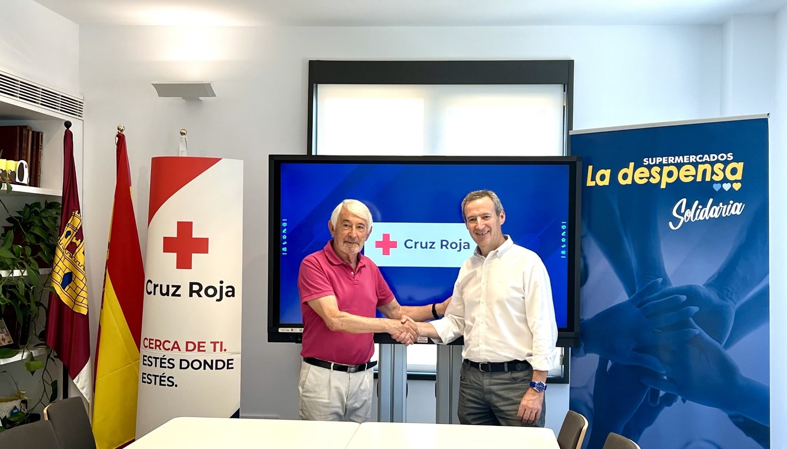 La Despensa Supermercados y Cruz Roja firman un convenio de colaboración a favor de las personas en situación de vulnerabilidad social