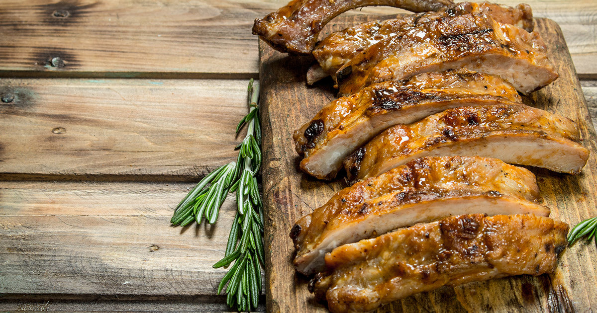 Costillar de cerdo al horno