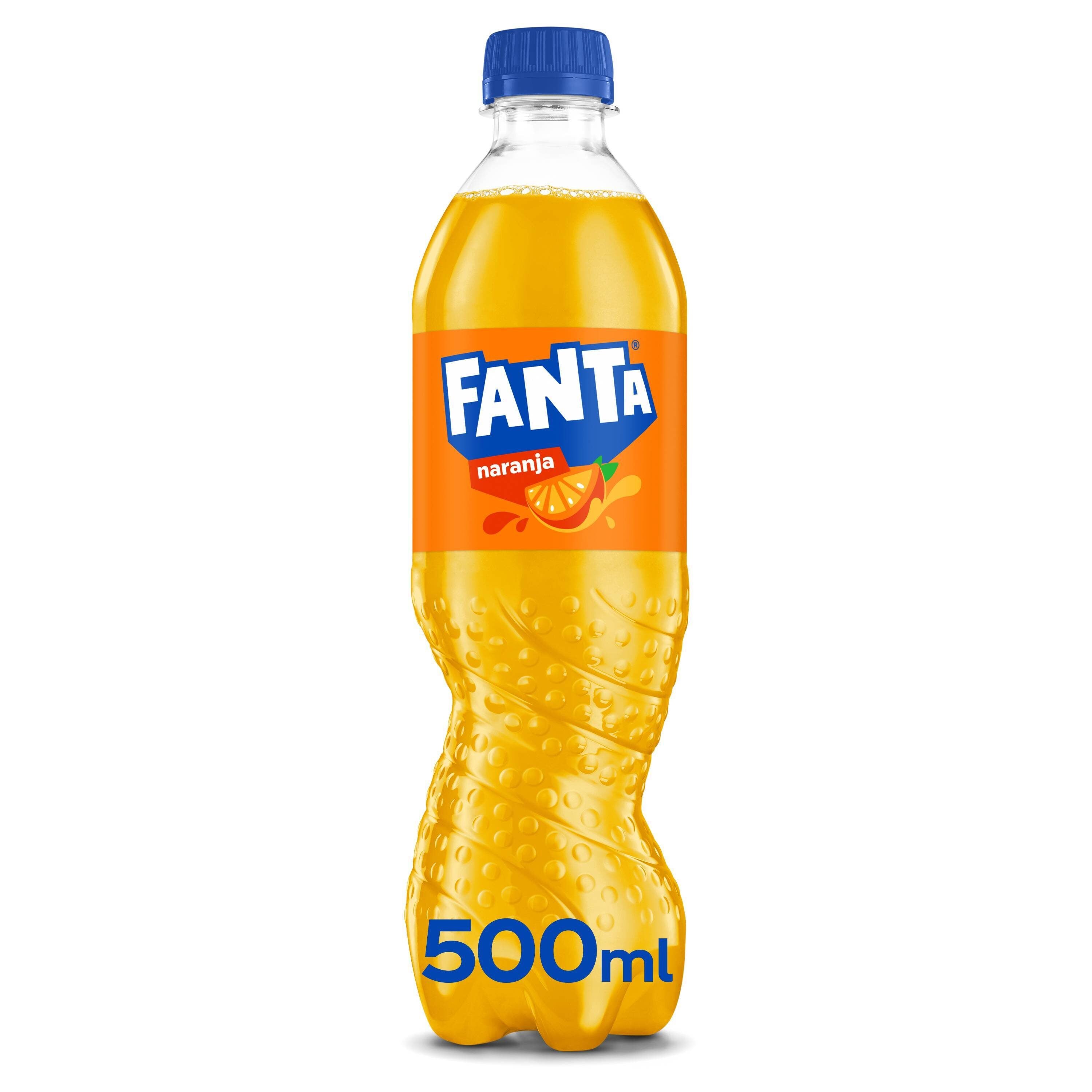 Refresco naranja botella Fanta 500ml