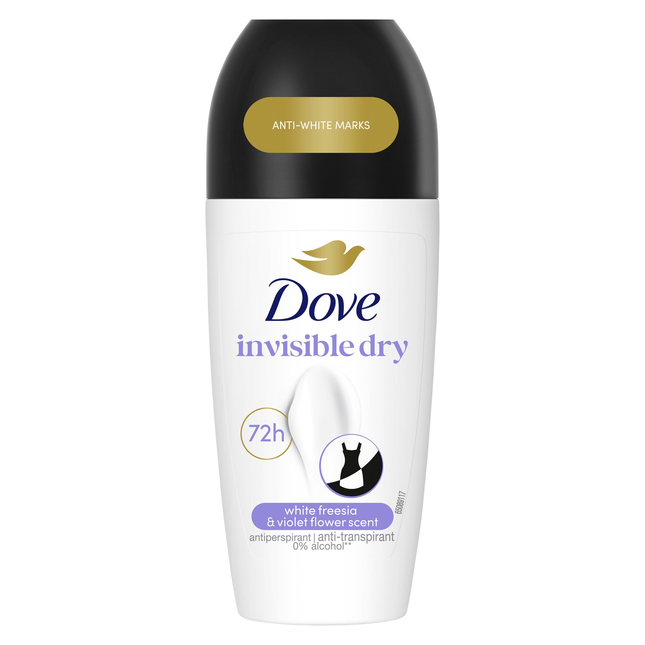 Desodorante roll on invisible dry Dove 50ml