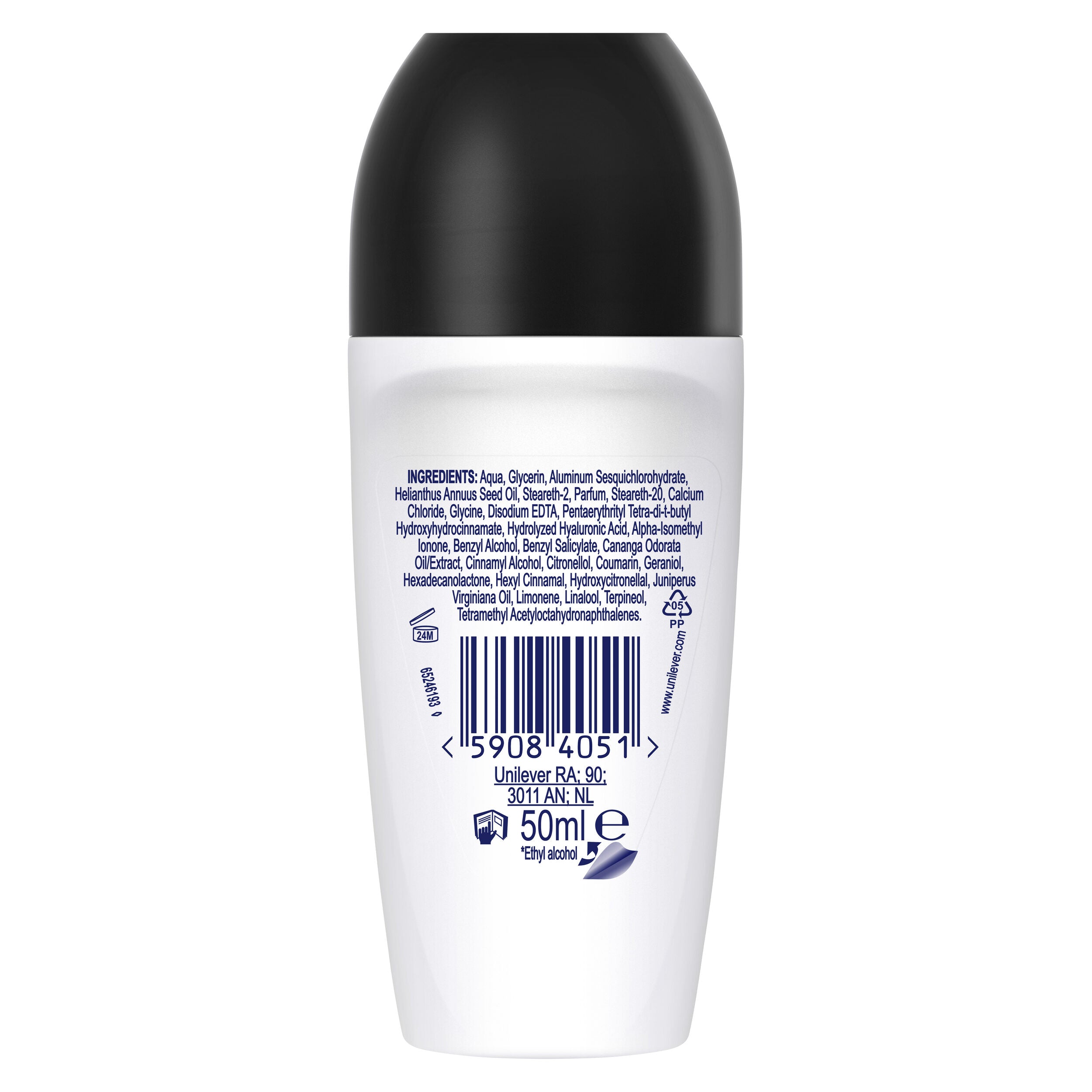 Desodorante roll on invisible dry Dove 50ml