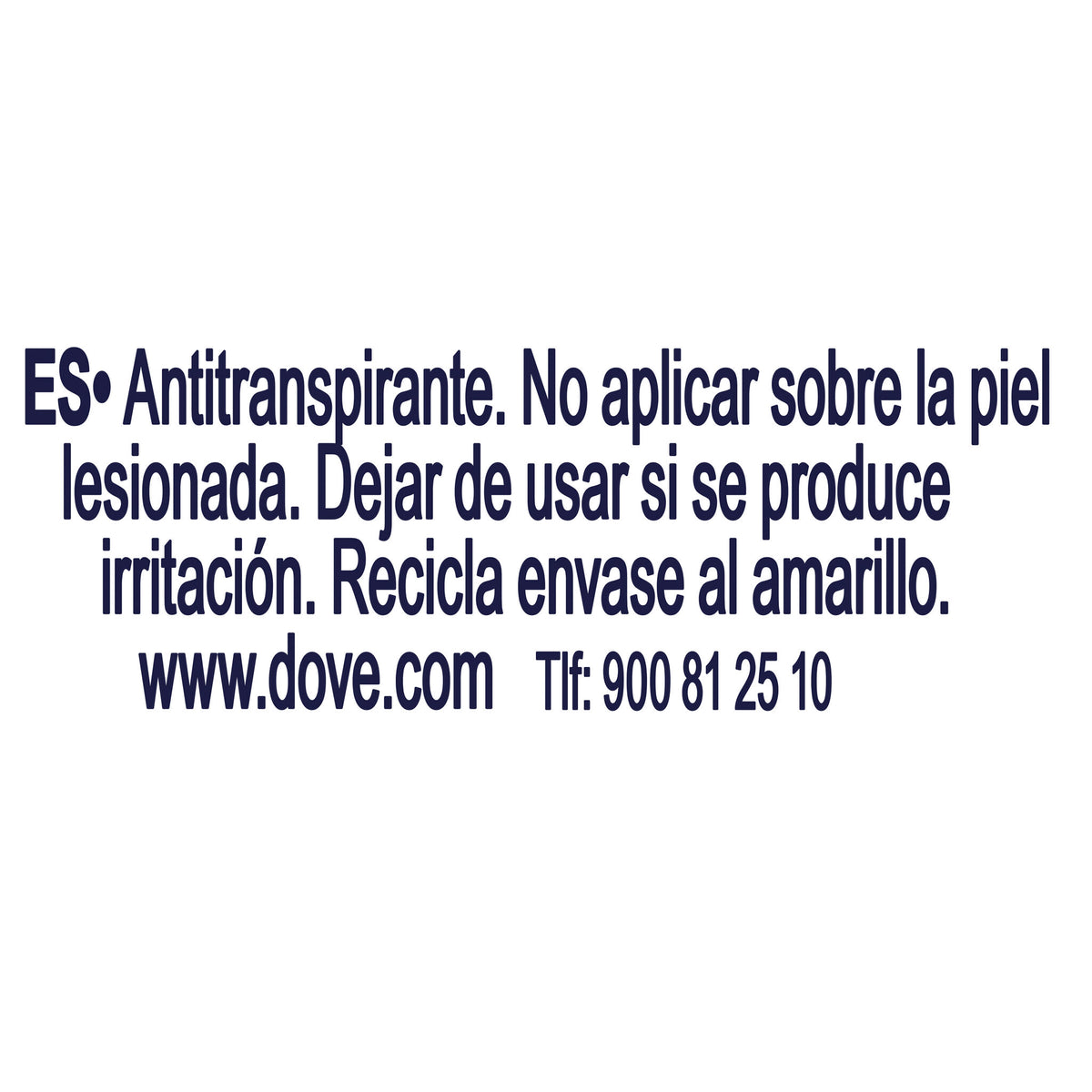 Desodorante roll on original Dove 50ml
