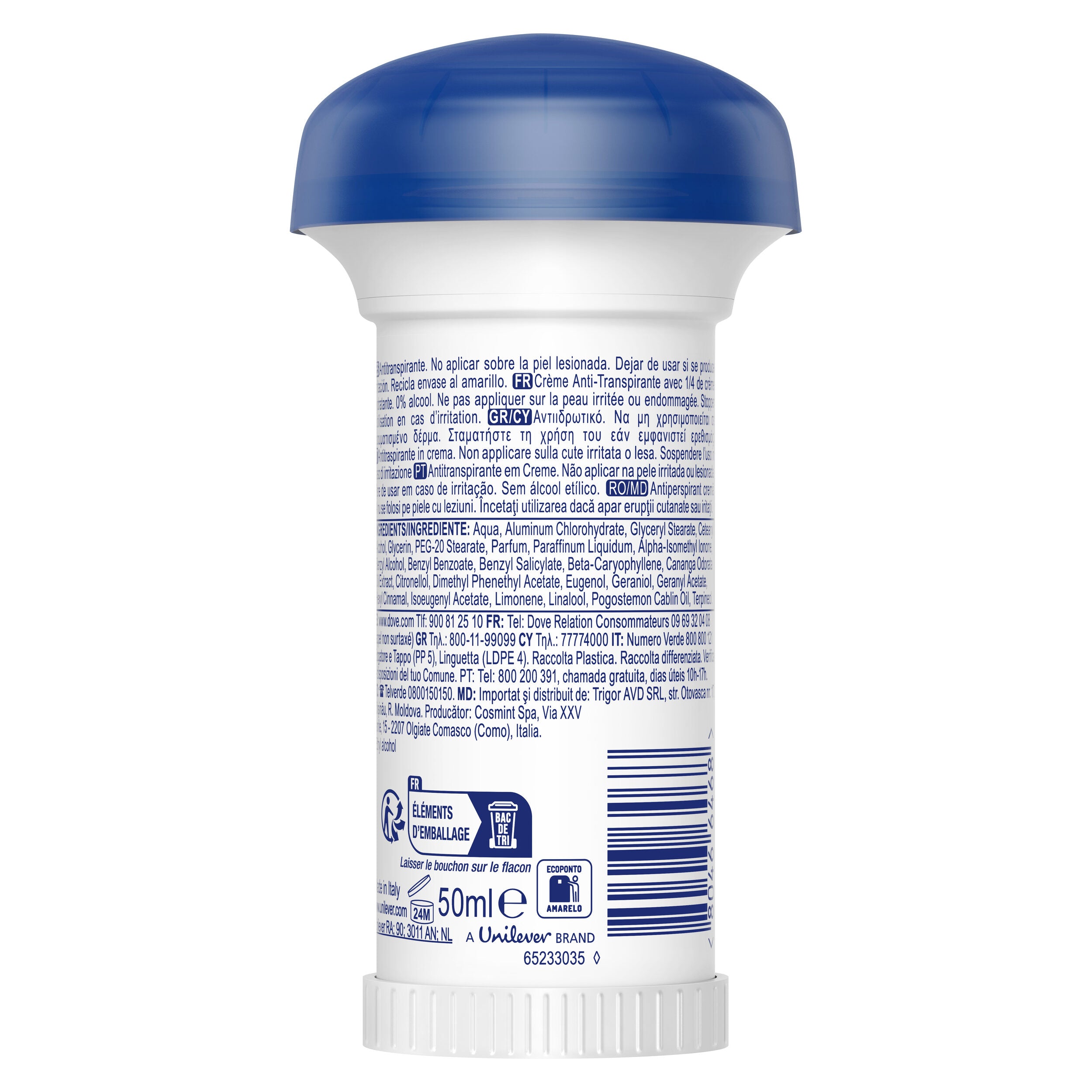 Desodorante mujer  Dove 50ml