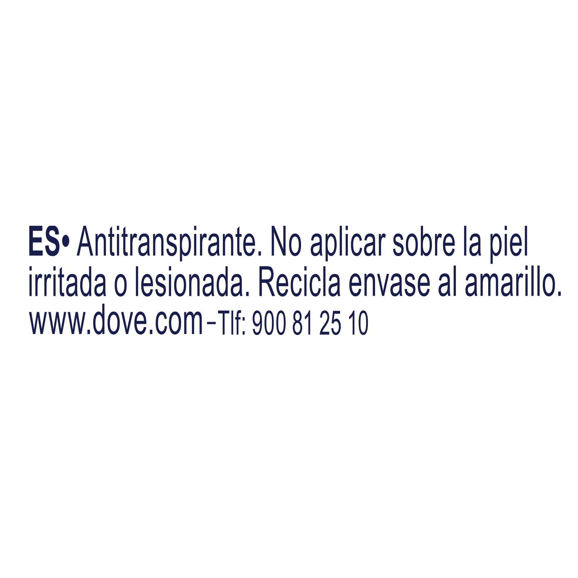 Desodorante mujer  Dove 50ml