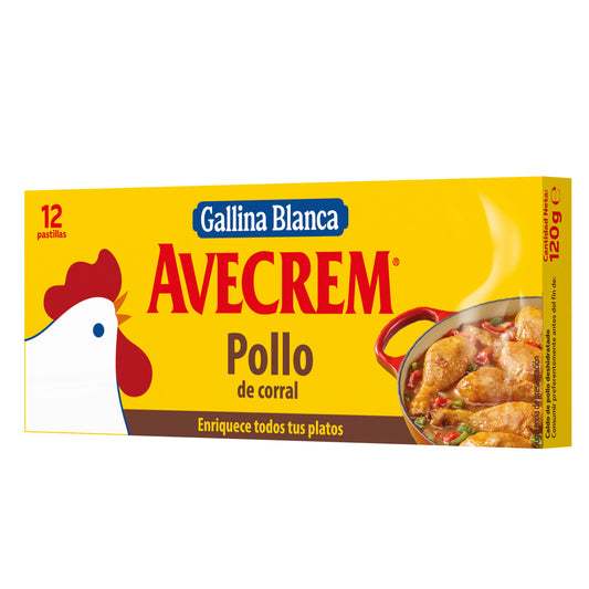 Pastilla caldo pollo Avecrem 12u La Despensa