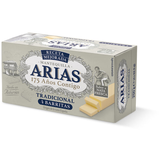 Mantequilla pastilla Arias 250g La Despensa