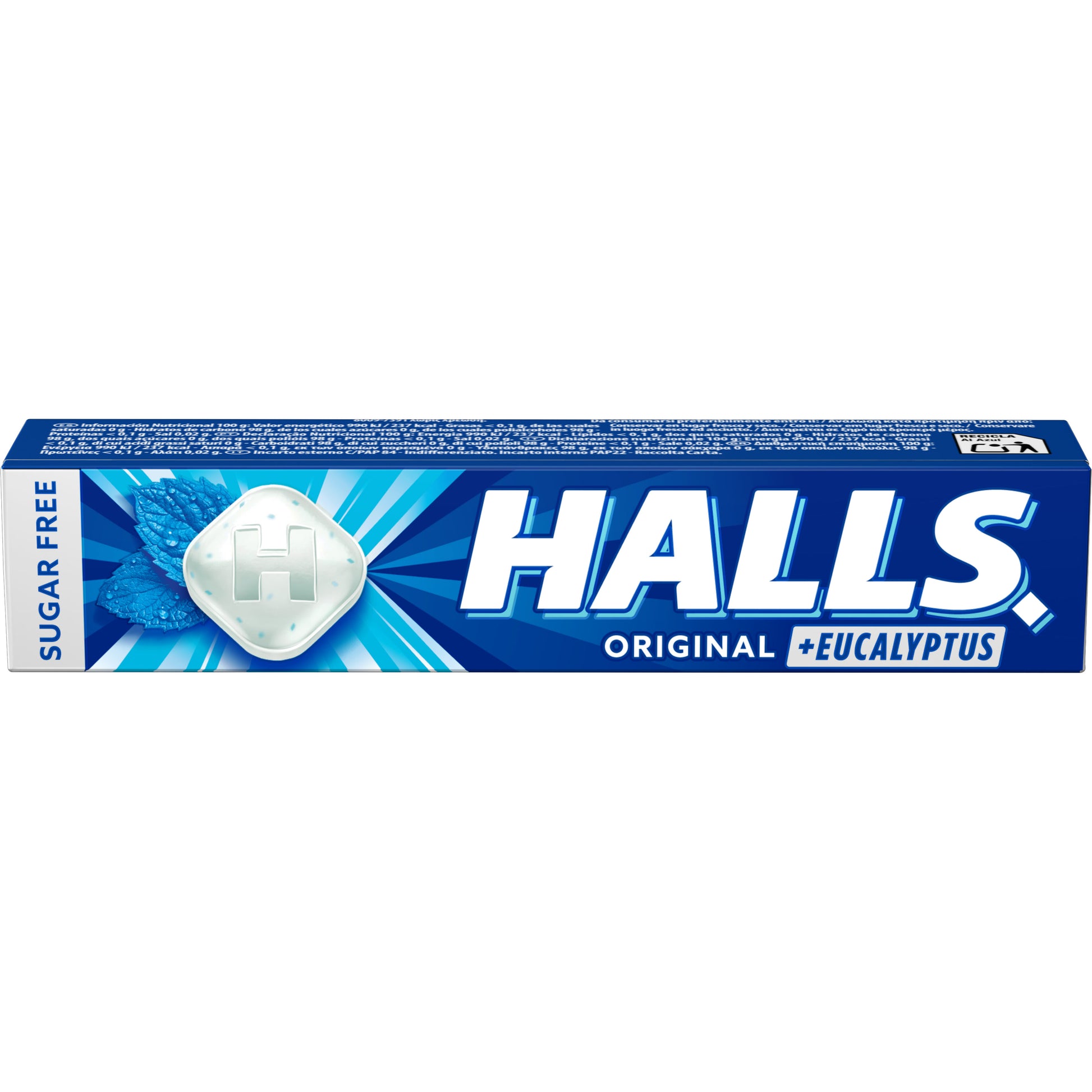 Caramelo original Halls 33g