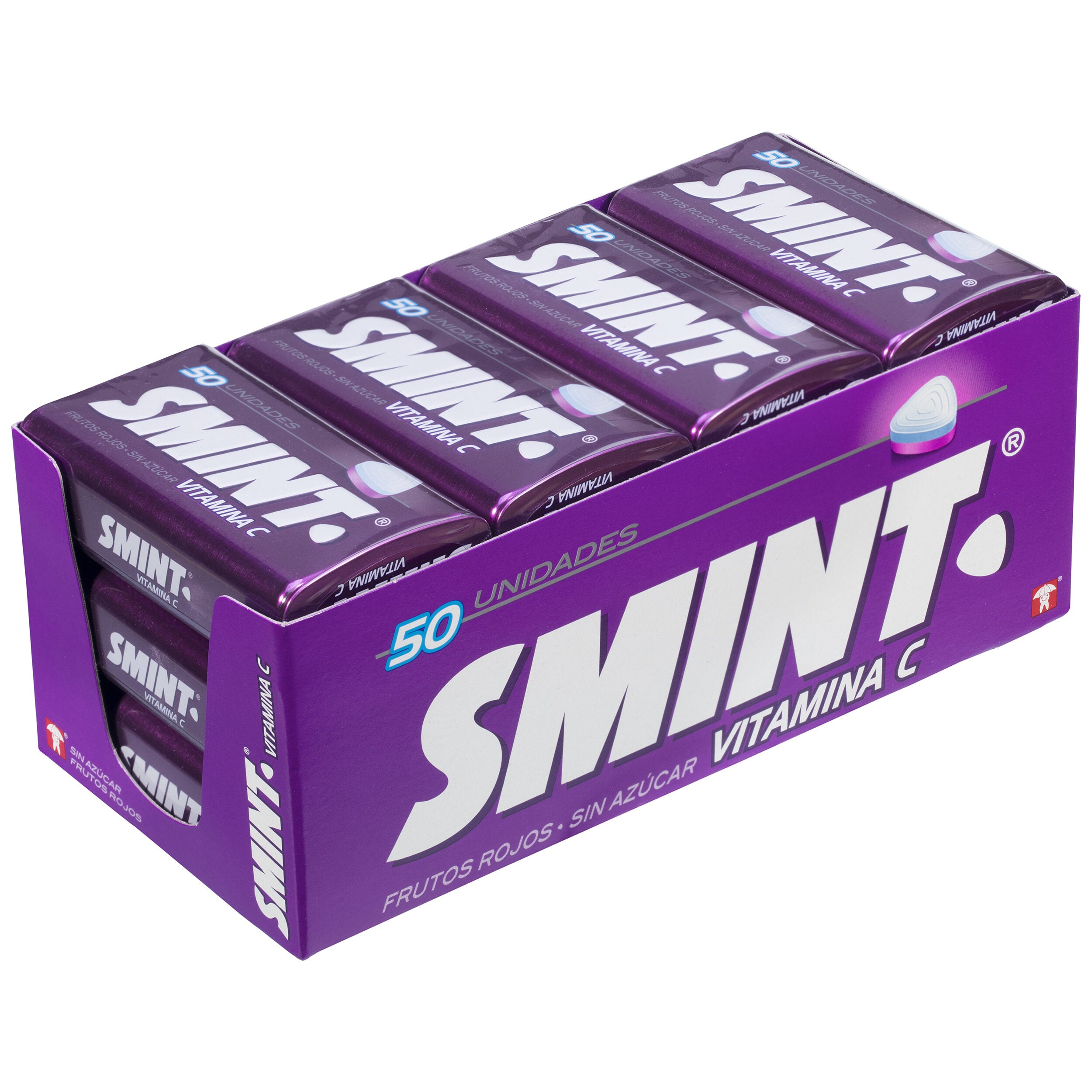 Caramelo frutos rojos Smint p50