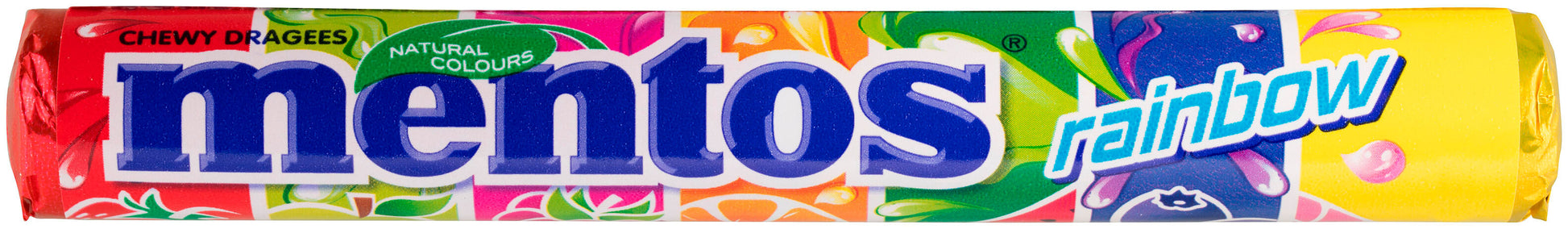 Caramelo sabor rainbow Mentos 38g