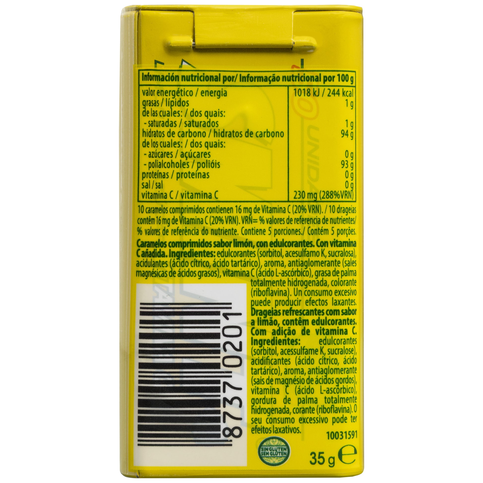 Caramelo limón Smint p50