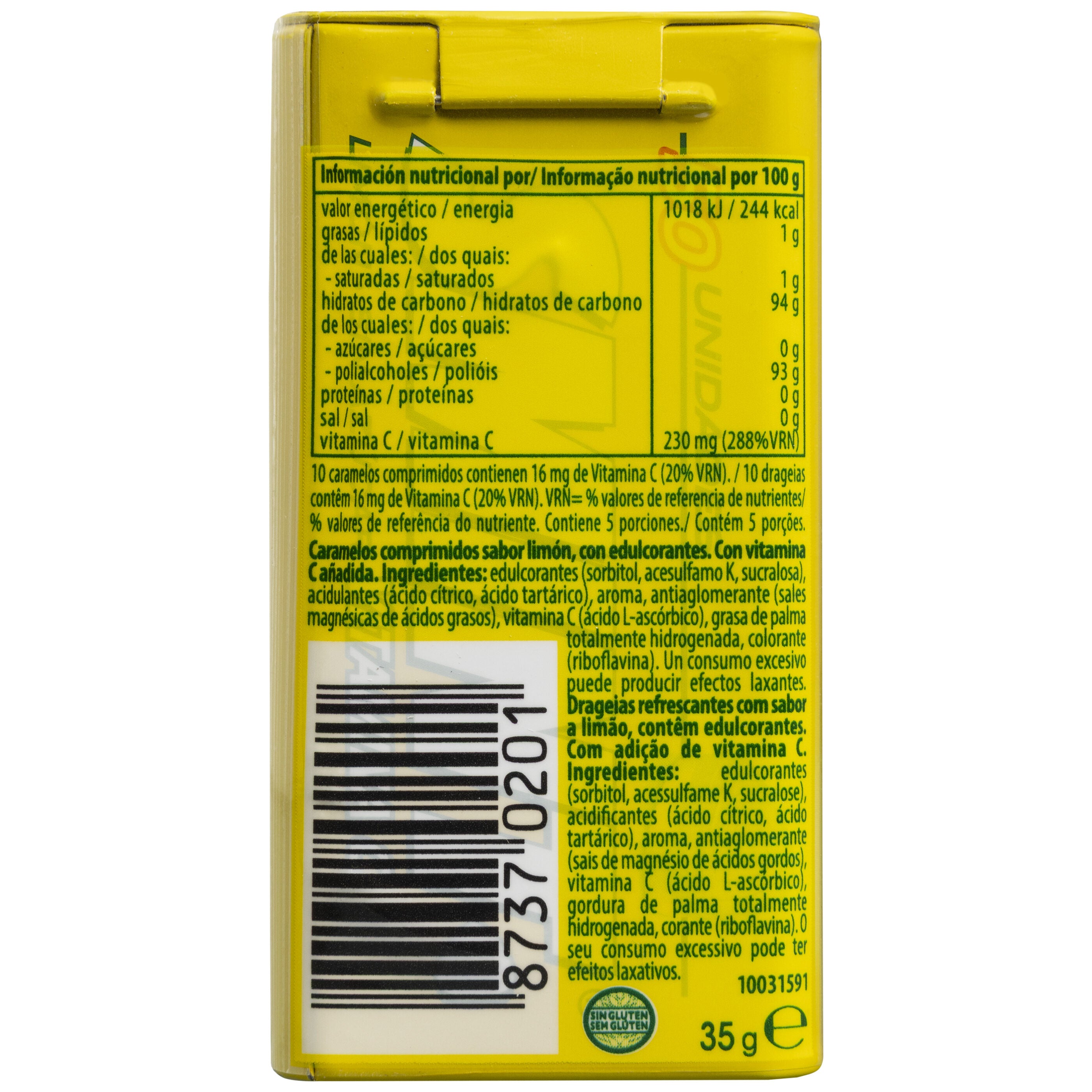 Caramelo limón Smint p50