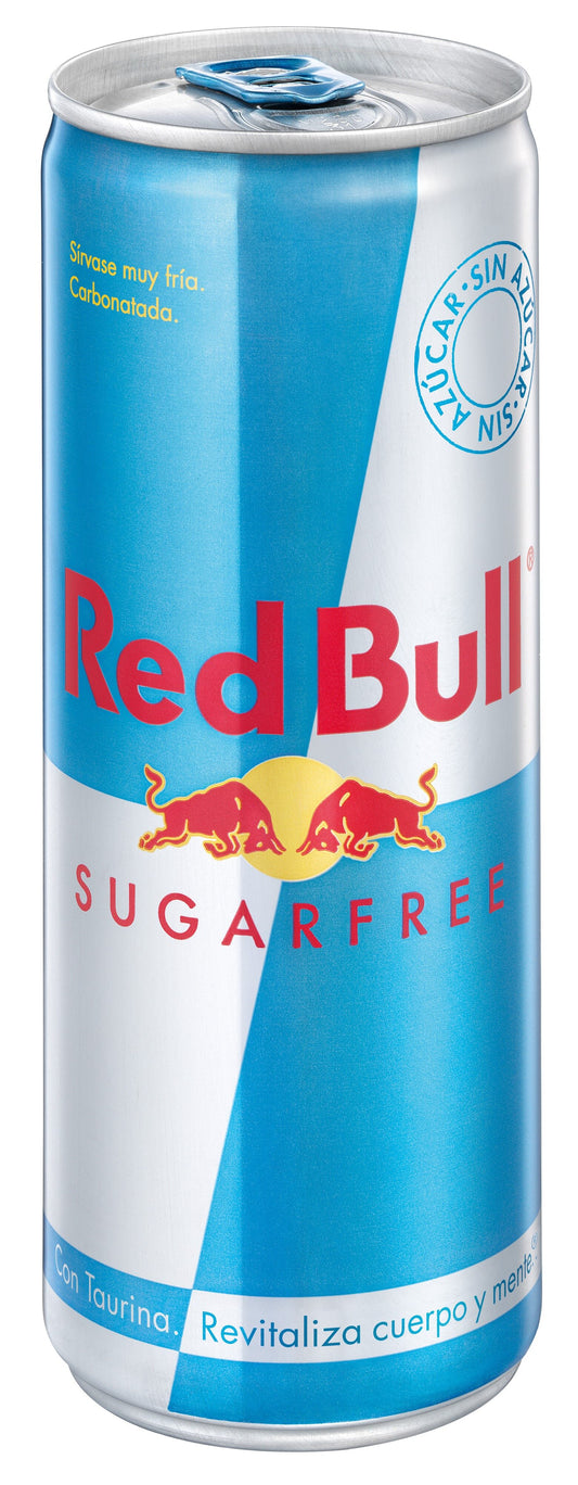 Bebida energética s/azúcar lata Red bull sugar free 250ml La Despensa