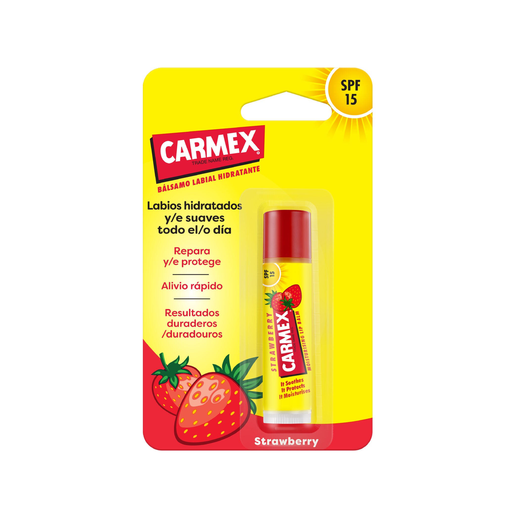 Bálsamo labial fresa Carmex 4.5g
