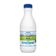Leche semidesnatada botella Asturiana 1.5l