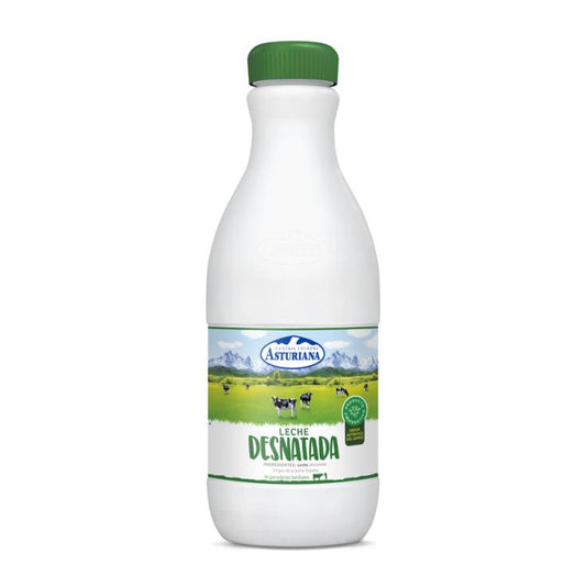 Leche desnatada botella Asturiana 1.5l La Despensa