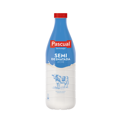 Leche semidesnatada botella Pascual 1.5l La Despensa