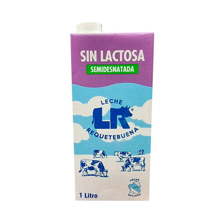 Leche semi s/lactosa Lr 1l