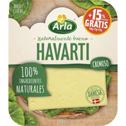 Queso havarti loncha Arla 150g