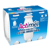 Yogur liquido natural actimel Danone p6 100g/u