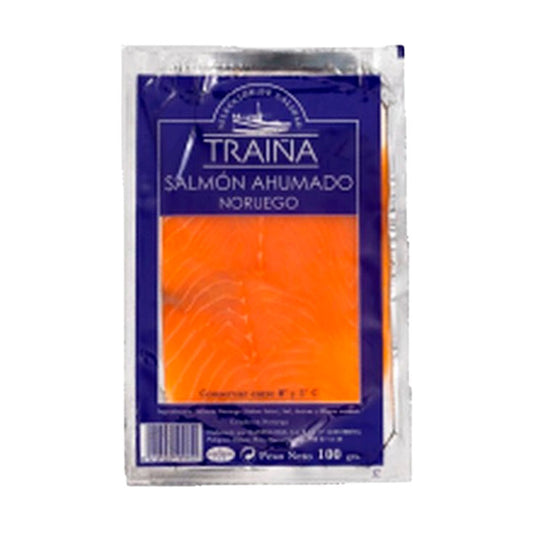Salmón ahumado noruego Traiña 100g La Despensa