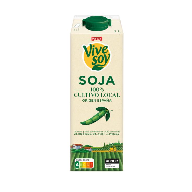 Bebida soja natural Vivesoy 1l