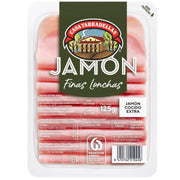 Jamón cocido finas lonchas Casa tarradellas 125g