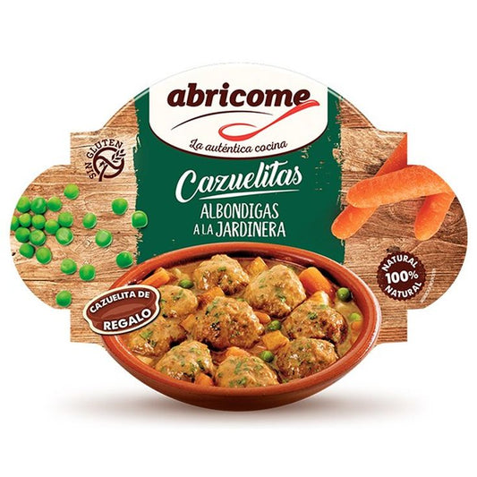Albondigas a la jardinera cazuela Abricome 415g La Despensa