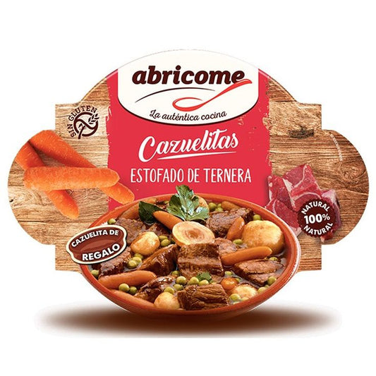 Estofado ternera cazuela Abricome 415g La Despensa