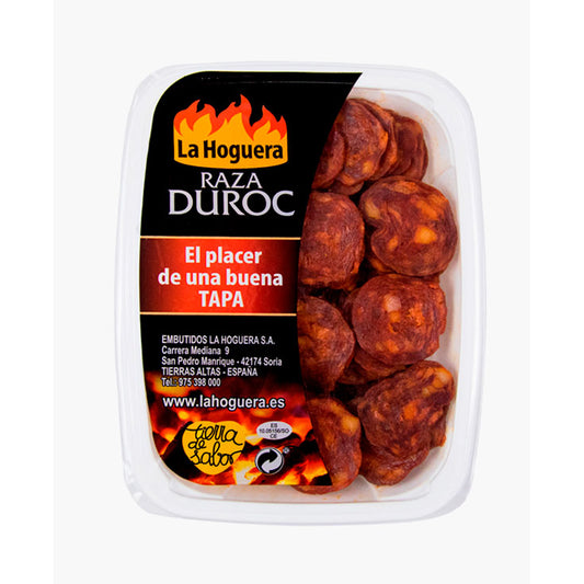 Chorizo duroc cortado tapas La hoguera 100g La Despensa