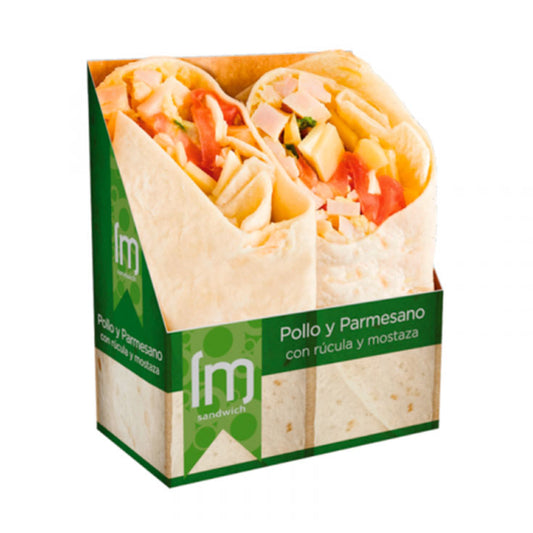 Wraps pollo y parmesano Lm 205g La Despensa