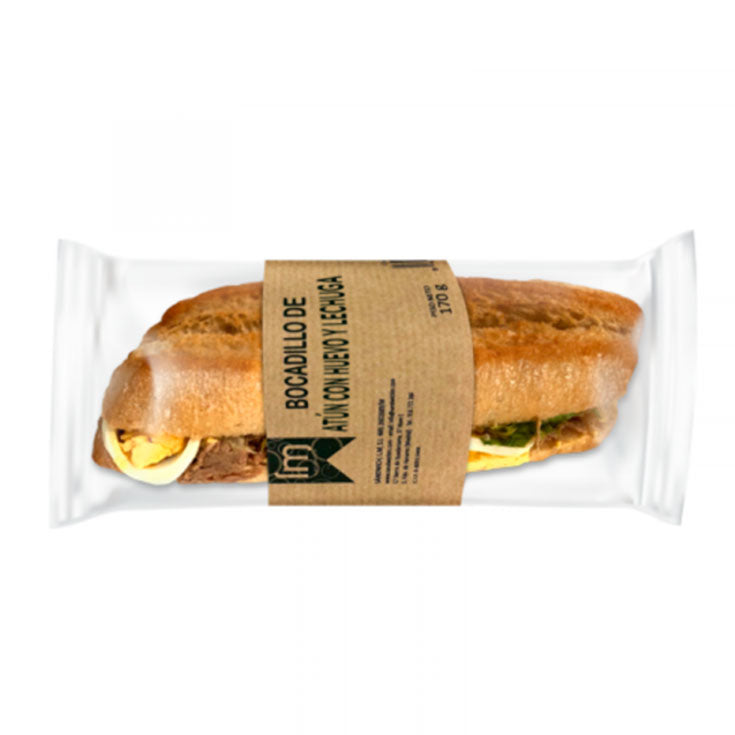 Vienesa atun,huevo y lechuga Lm 170g