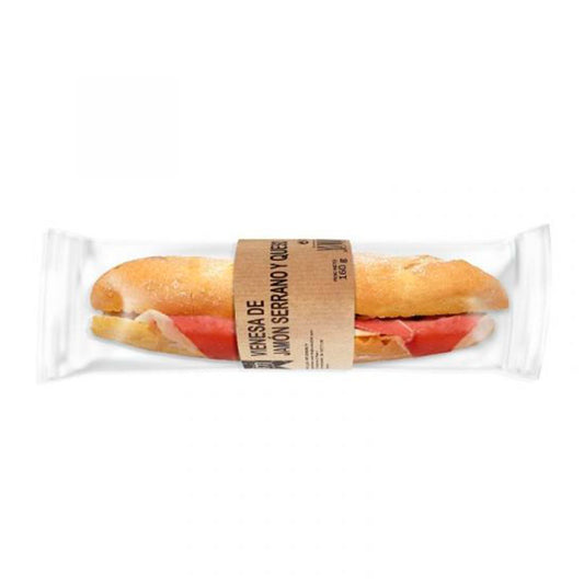 Vienesa serrano y queso Lm 160g La Despensa