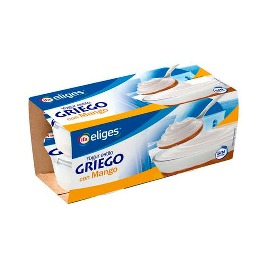 Yogur griego bicapa con mango Ifa eliges p4 125g/u La Despensa