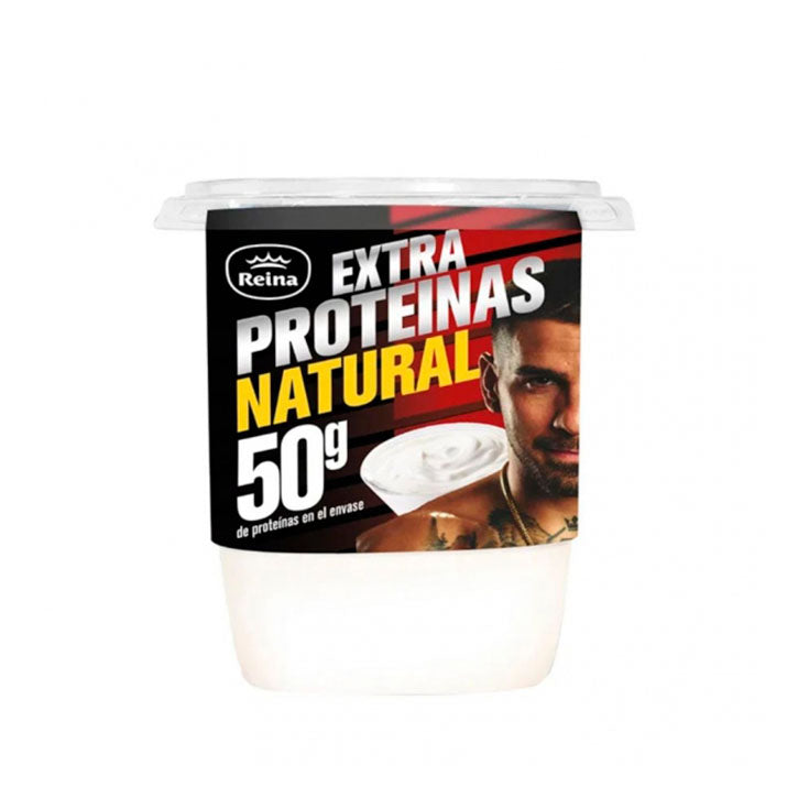 Yogur extra proteina natural Reina 500g