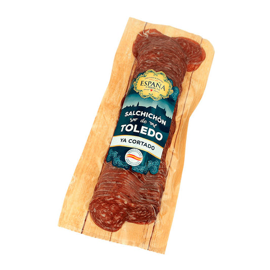 Salchichón de toledo "ya cortado" España 200g La Despensa
