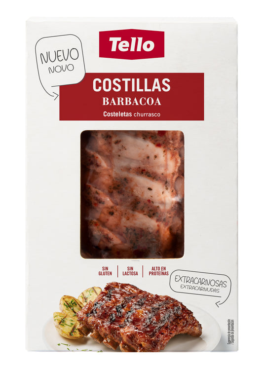 Costillas barbacoa Tello 500g La Despensa